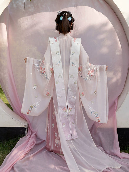 Hanguang Yurui : Luminous Pistil-Large Sleeve Shirt+Ceremonial Cape