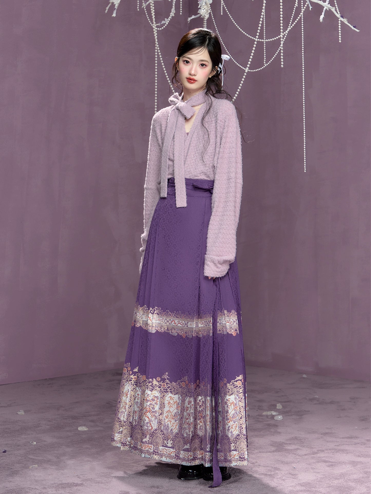 Lookbook Series Strings High-Grade Fabrics Ming Dynasty Hanfu Day-To-Day