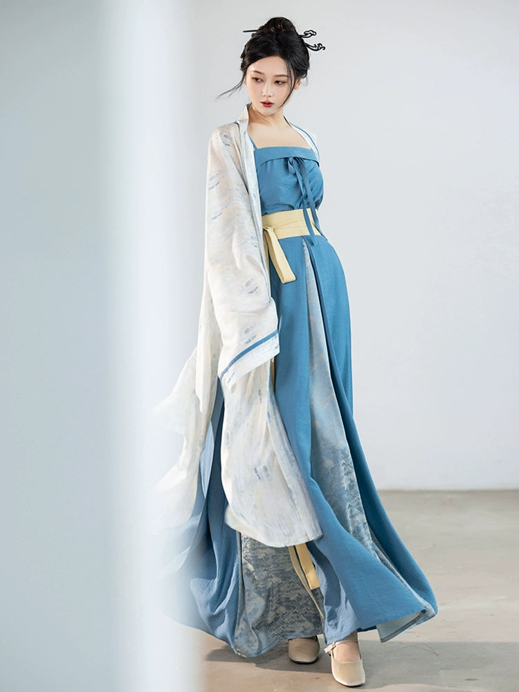 Dreams Qingshan Drunk Original Song Dynasty Daily Hanfu