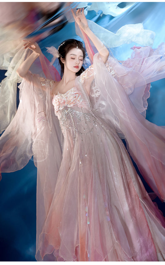 Mythology Series Mermaid Legend Hanfu Dress