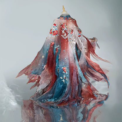 Ethereal Dreamscape Series Supreme Hanfu-Crimple
