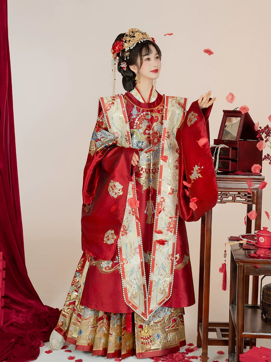 Lookbook Series Summer Autumn Hanfu Bride Wedding Dress