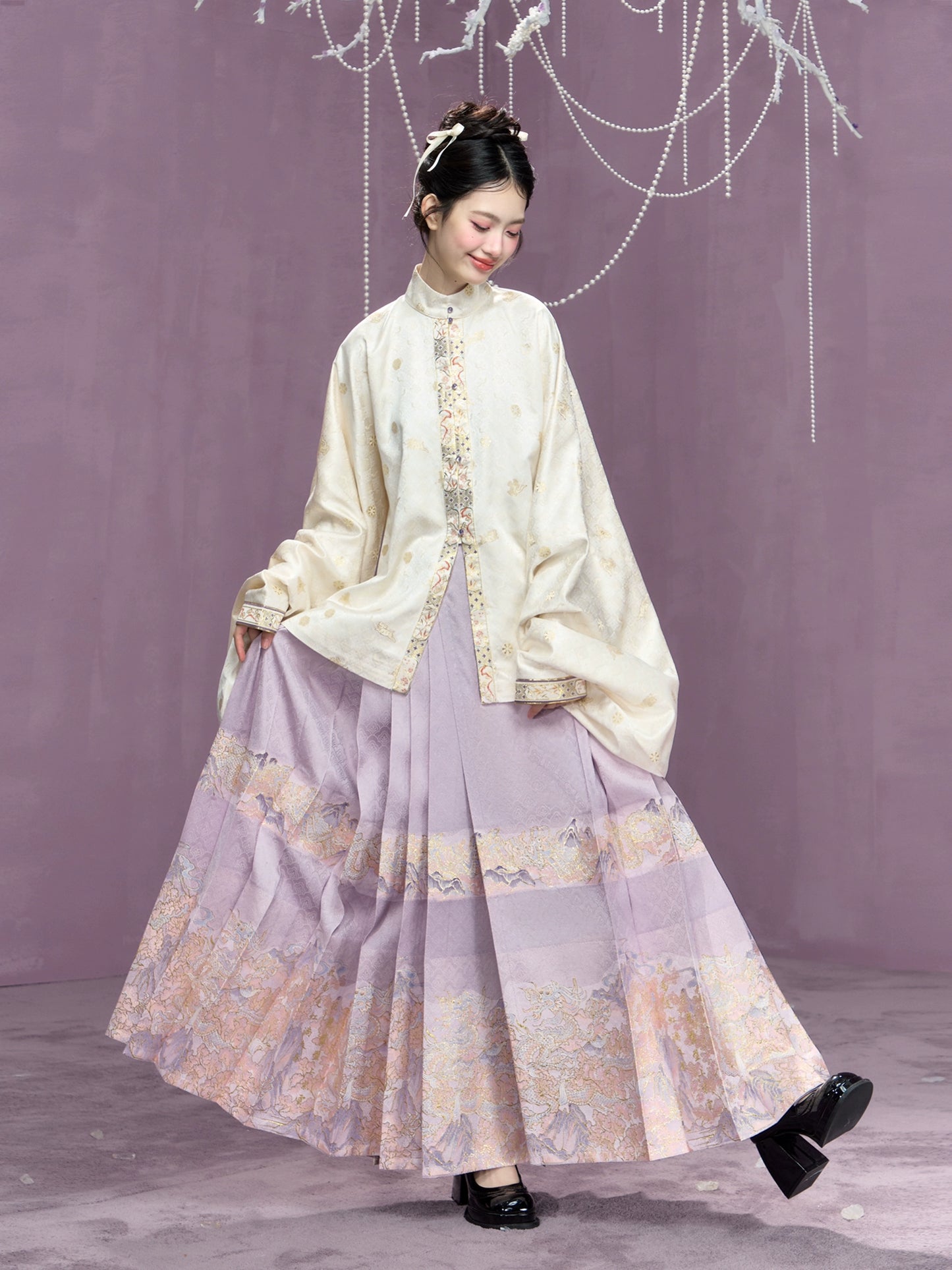 Lookbook Series Strings High-Grade Fabrics Ming Dynasty Hanfu Graduation