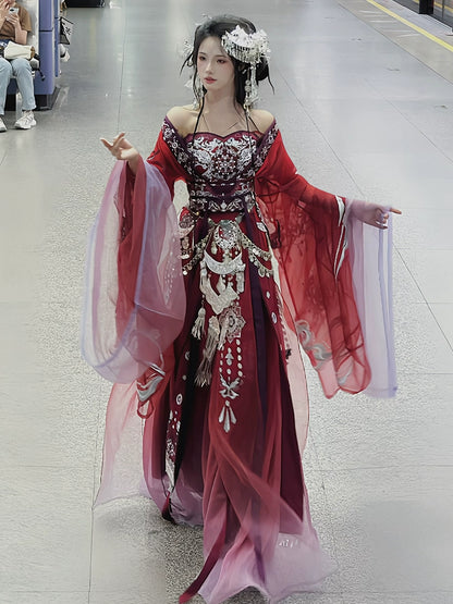 Exotic Series Cupid's Venomous Charm Hanfu Dress