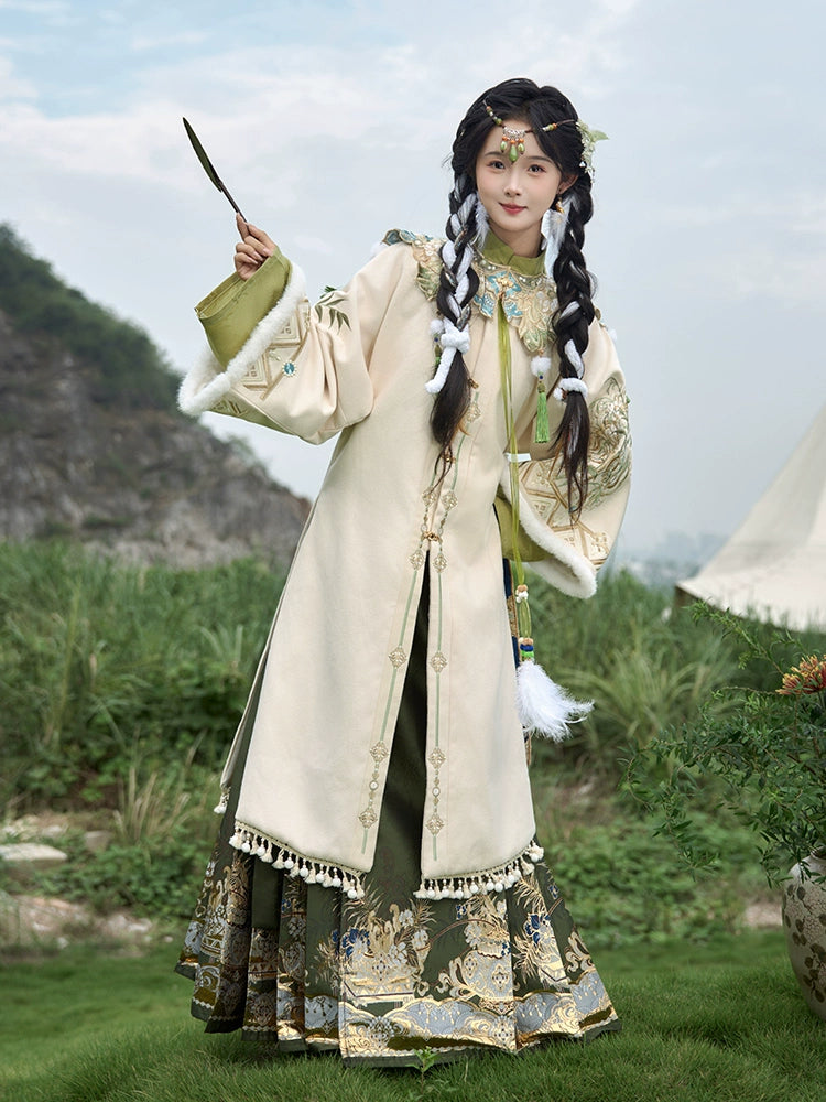 Lookbook Series Cangshan Dusk Snow Winter Hanfu