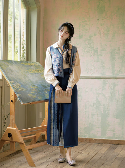 Lookbook Series Ethnic Autumn Hanfu Freesia