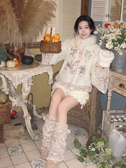 Lookbook Series Leopard Peach Blossom