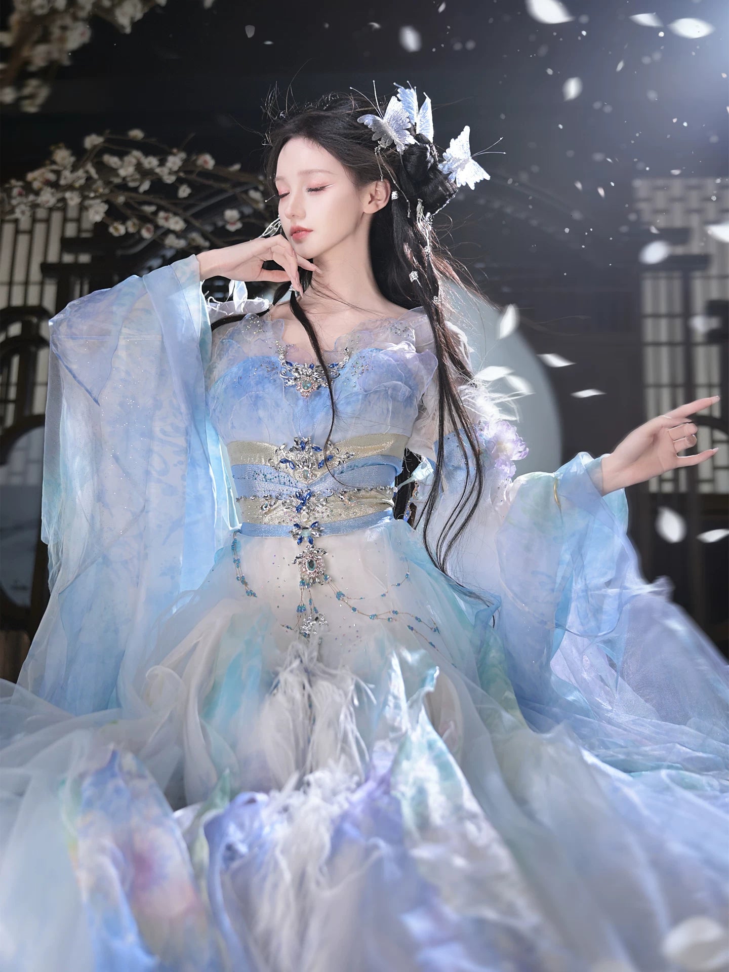 Oriental Aesthetics Series Season Goddess Hanfu Dress
