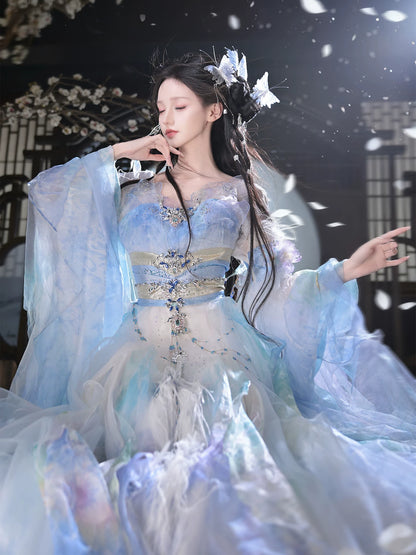Oriental Aesthetics Series Season Goddess Hanfu Dress