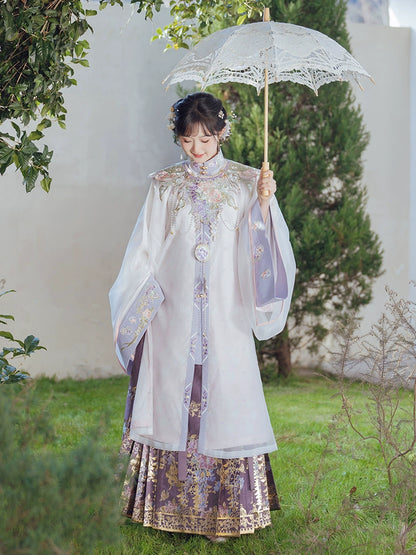 Lookbook Series Modern Hanfu 2025 Purple Mist Ivy