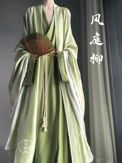 Male & Unisex Series Hanfu Windy Courtyard Willow