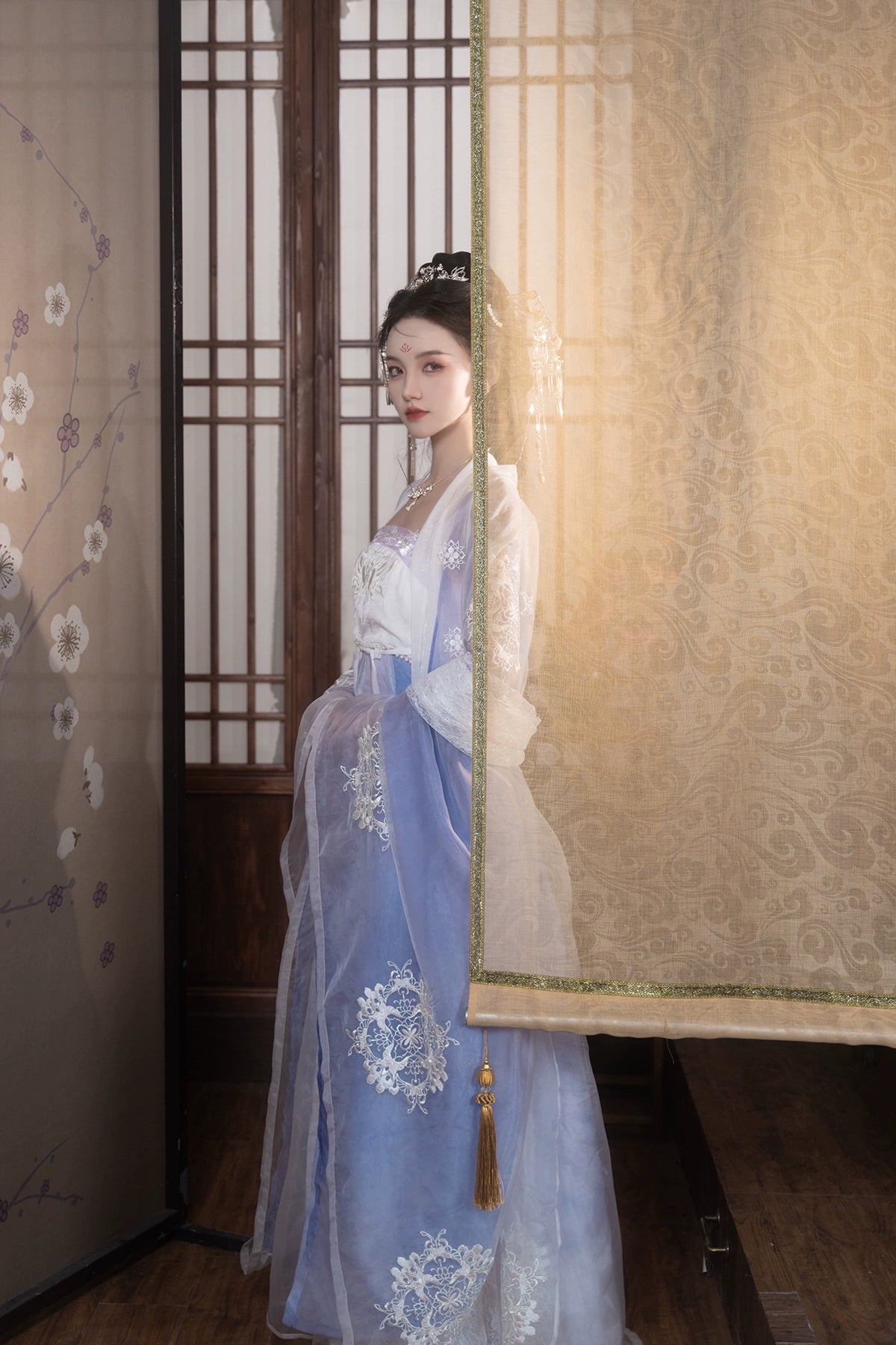 Timeless Fragrance Series Catching Butterflies In The Mist Hanfu