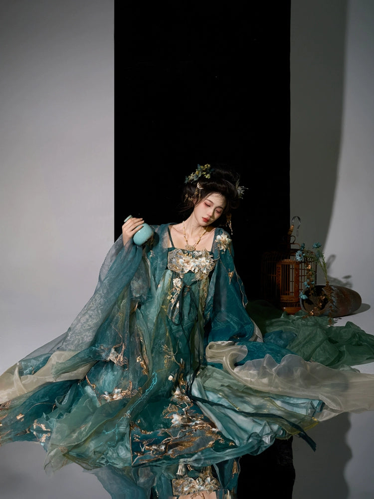 Ethereal Dreamscape Series Supreme Hanfu-Glorious Osmanthus