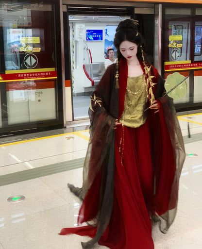 Hualure Series Hanfu Gilded Thread
