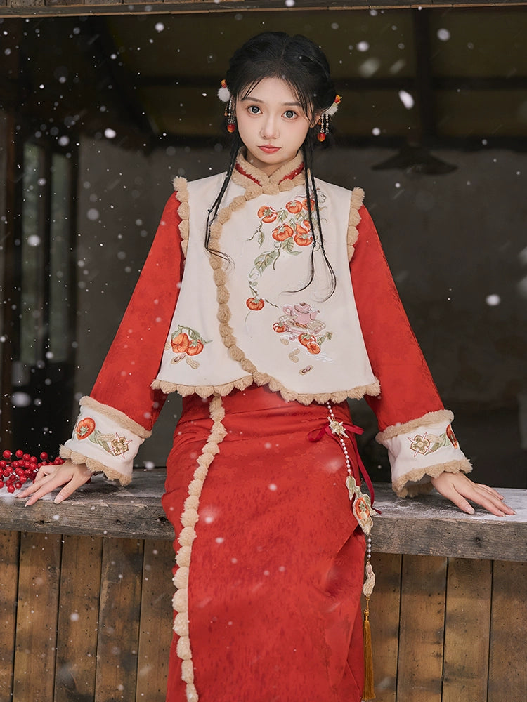 Bestie Series Good Persimmon Peanuts Hanfu