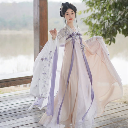 LOOKBOOK SERIES Tang Dynasty Cloud Butterfly Hanfu