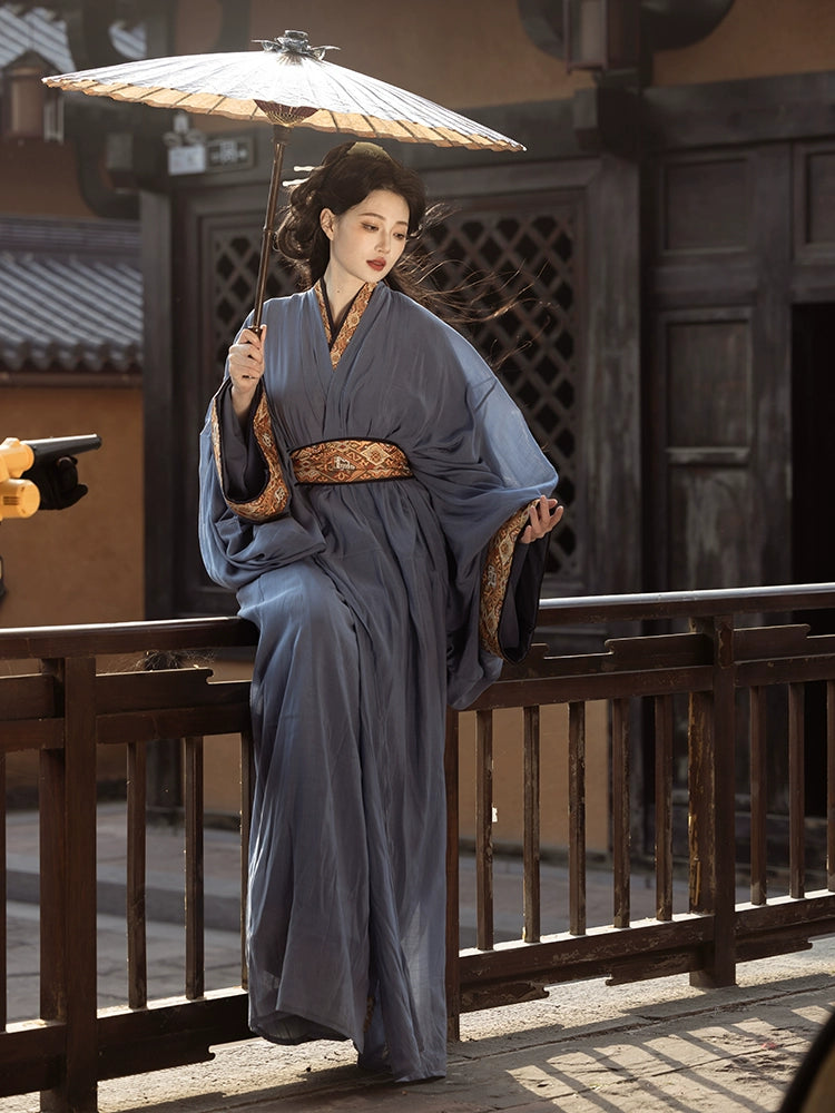 Trailing Robe Women's Hanfu Warring States Robe Trailing Women DRESS – Hanfu Shop