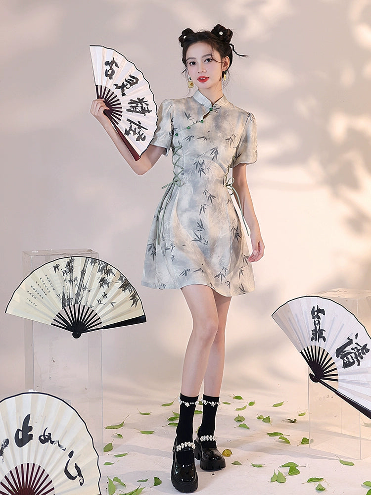 New Chinese Style Cheongsam Qipao Girlish Dressy Casual 52