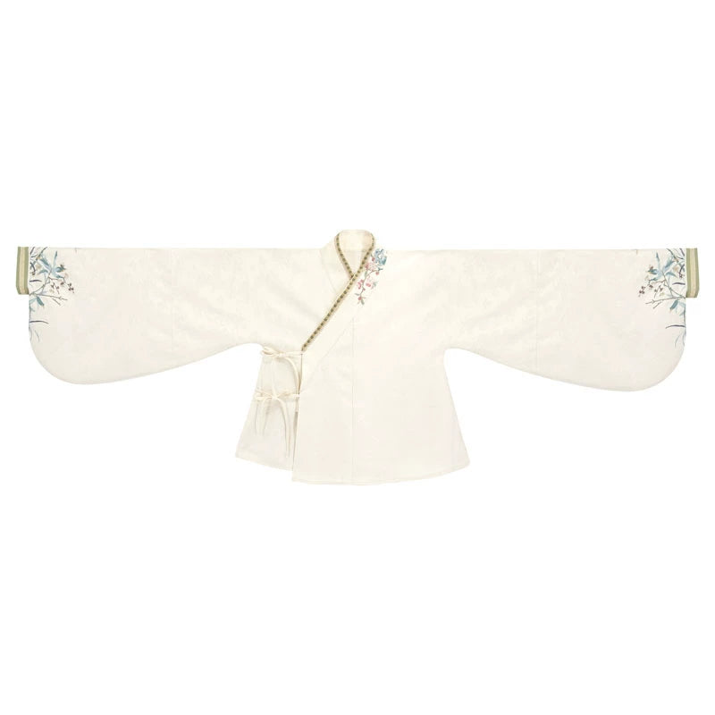 Mountain-View Qiao Series New Chinese Hanfu Crane Deer Spring