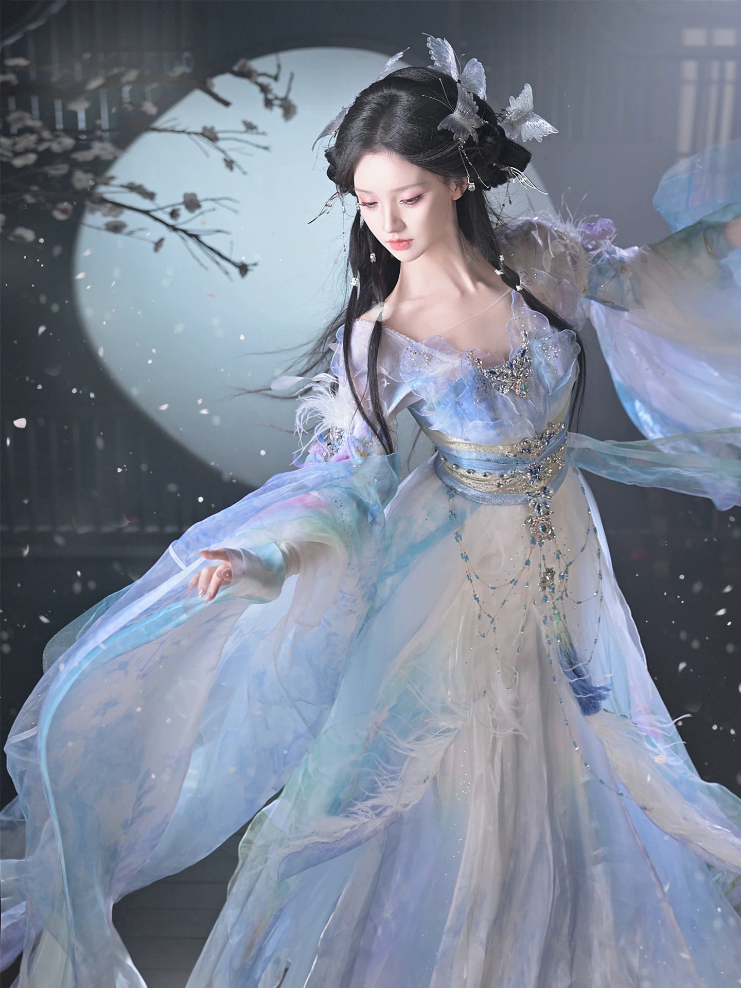 Oriental Aesthetics Series Season Goddess Hanfu Dress