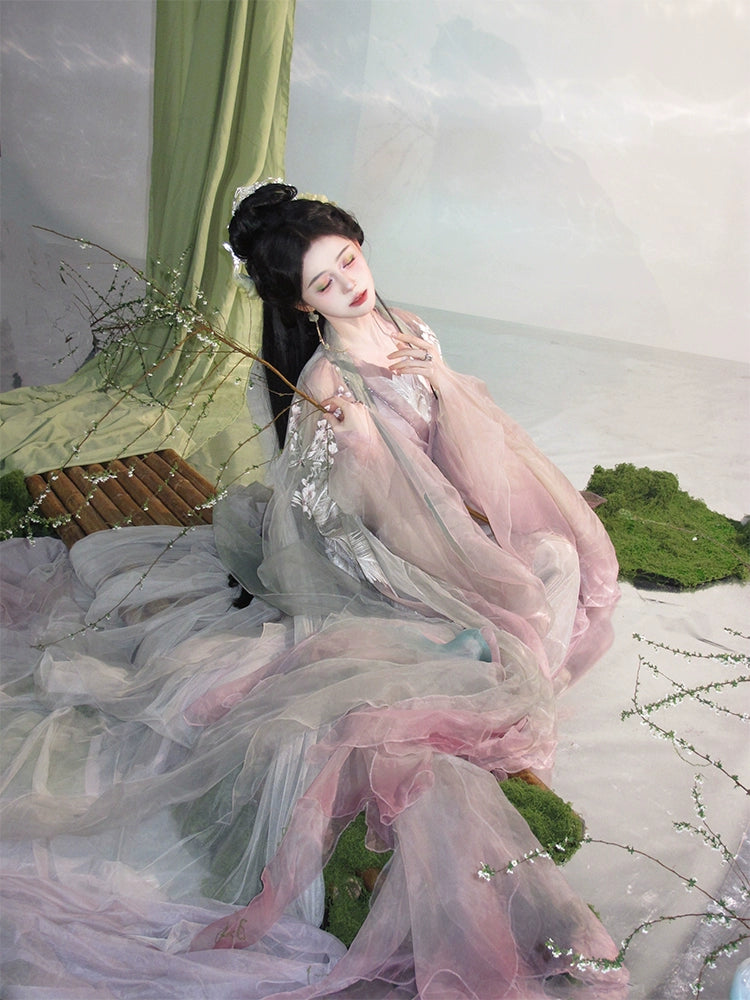 Theophany Series Lunar-Carved Luminescence Hanfu