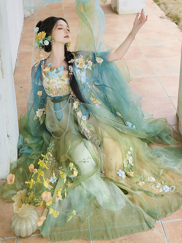Bestie Series Small Garden Song Dynasty Hanfu