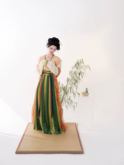 Lookbook Series Broken Autumn Tang Hanfu