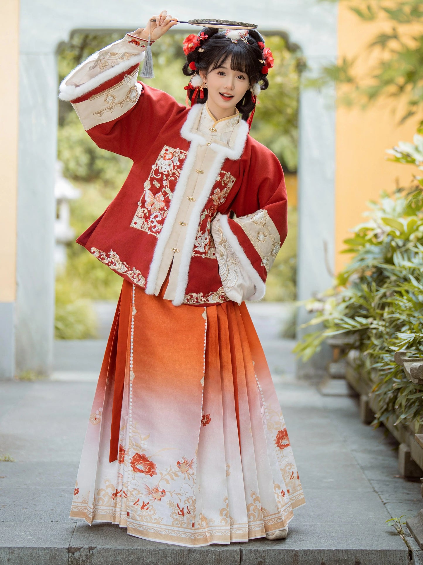 Lookbook Series Goldfish House Winter Hanfu