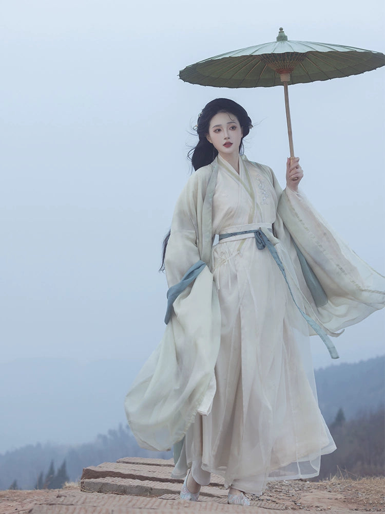 Lookbook Series Ethnic Minority Hanfu Sweeping Pool