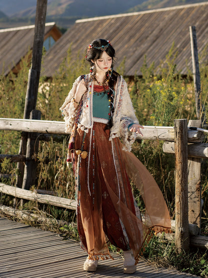 Lookbook Series Ethnic Autumn Hanfu Minstrel Ballads