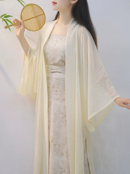 Lookbook Series Song Dynasty Hanfu Eight-Ripped Skirt Daily