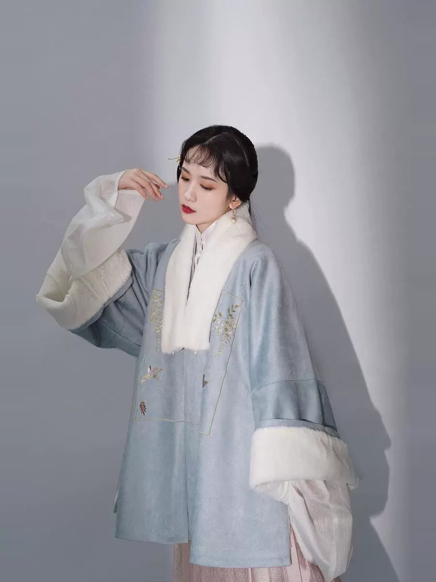 Shangyao Retreat Series Red Blue Mng Hanfu