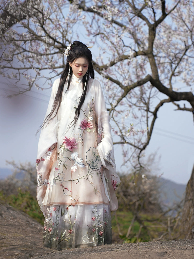 Ethereal Dreamscape Series Supreme Hanfu-leaves