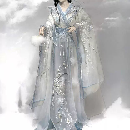 Ethereal Dreamscape Series Supreme Hanfu-Lunarcrane Moonheron