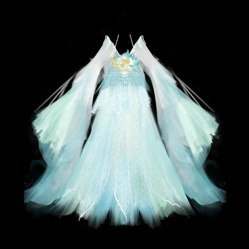 Daily Series Nelumbo Sylph Hanfu Dress