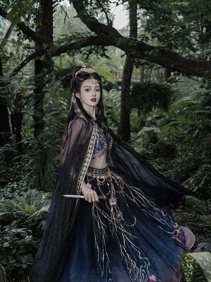 Ethereal Dreamscape Series Supreme Hanfu-Delicate Butterfly Sphenoid