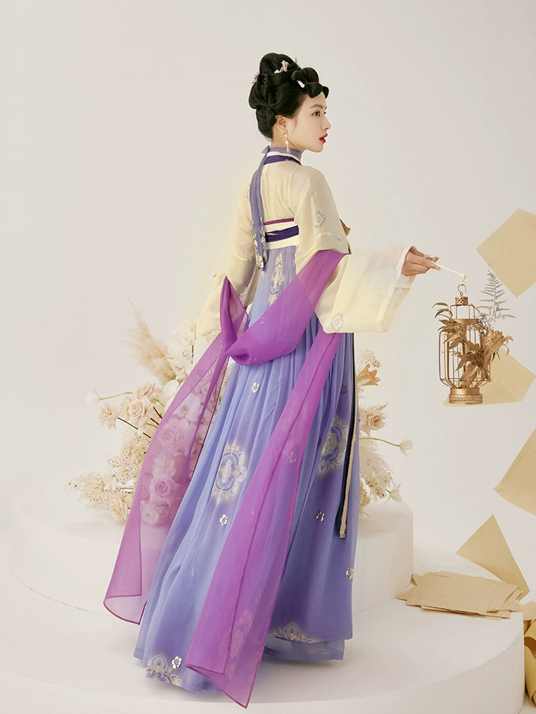 Zi Jin Tan : Aqua-Regia Skirt