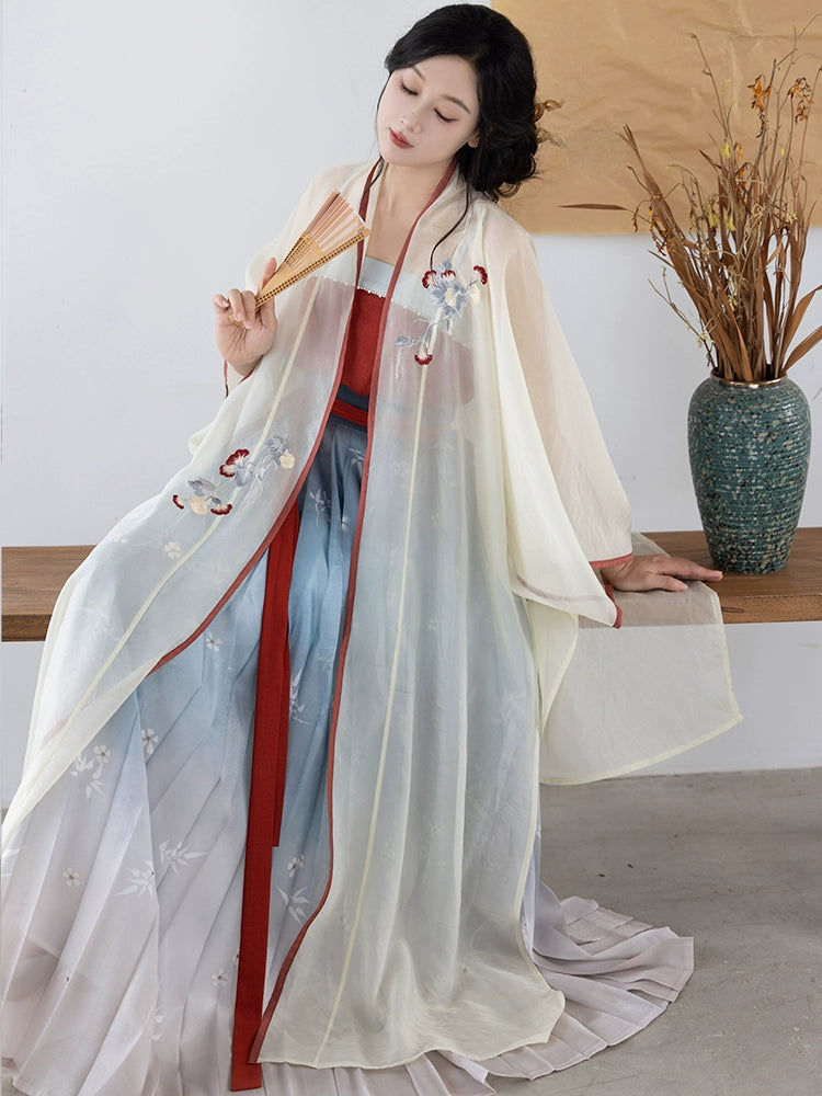 Dreams Asagao Daily Hanfu Women Song Dynasty