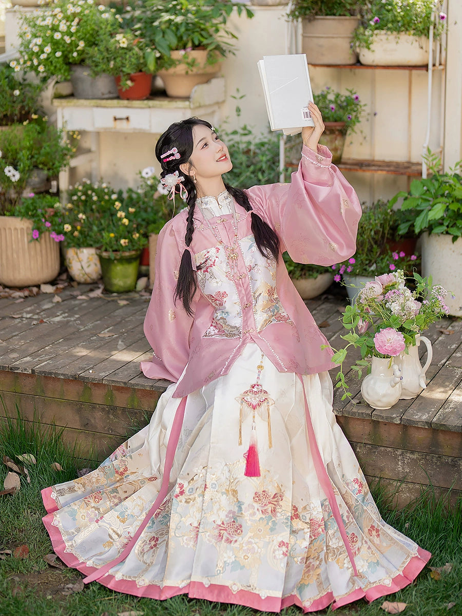 Lookbook Series Summer Autumn Hanfu Ming Girls