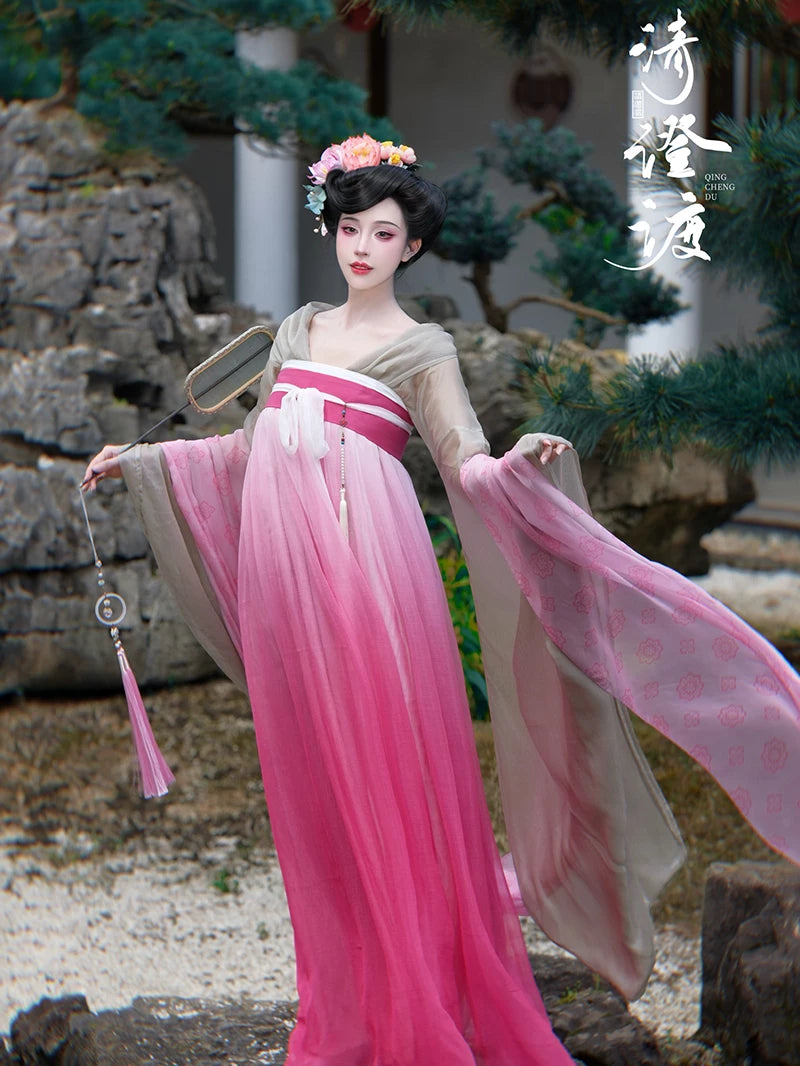 Costume Series Hanfu Dance Skirt End of Heat
