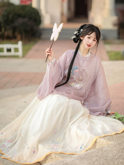 LOOKBOOK SERIES Ming Dynasty Horse Face Skirt Suit