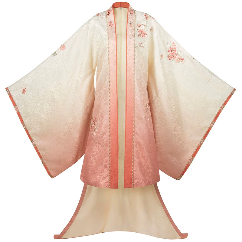 Moran Yingfei : Inkbloom Sakura-Large Sleeve Shirt
