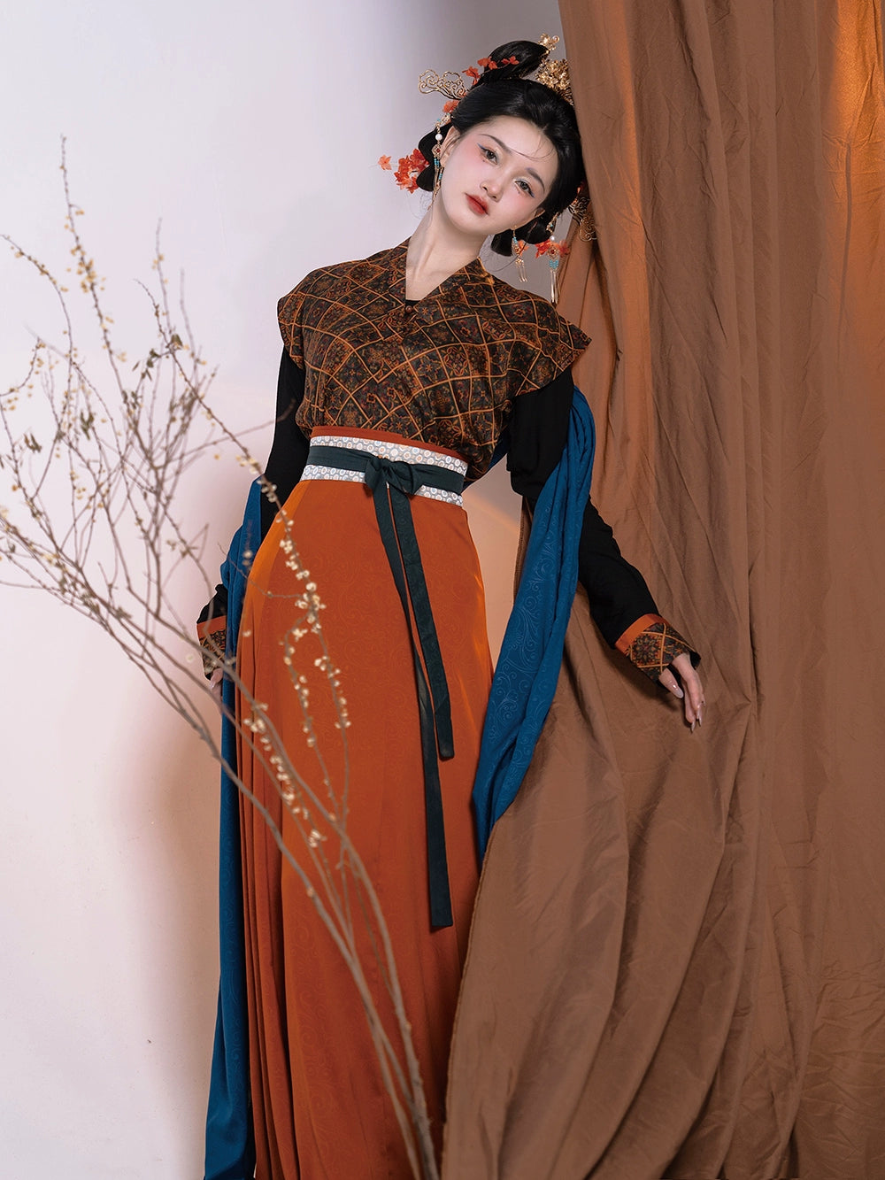 Lookbook Series Painted Pottery Autumn Tang Hanfu