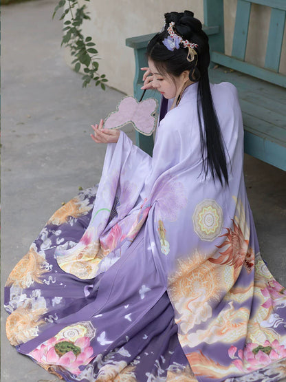 LOOKBOOK SERIES Wei Dynasty Long-Sleeved Shirt Hanfu