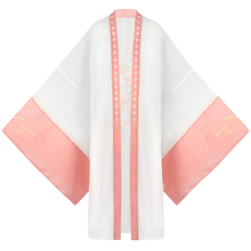 Fen Yingning : Powdered Innocence-Large Sleeve Shirt