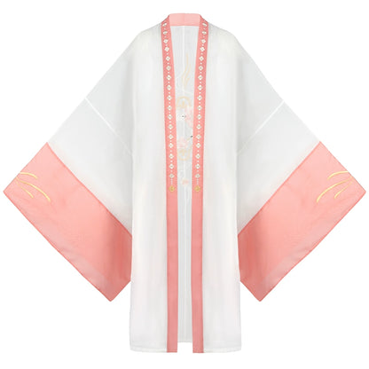 Fen Yingning : Powdered Innocence-Large Sleeve Shirt