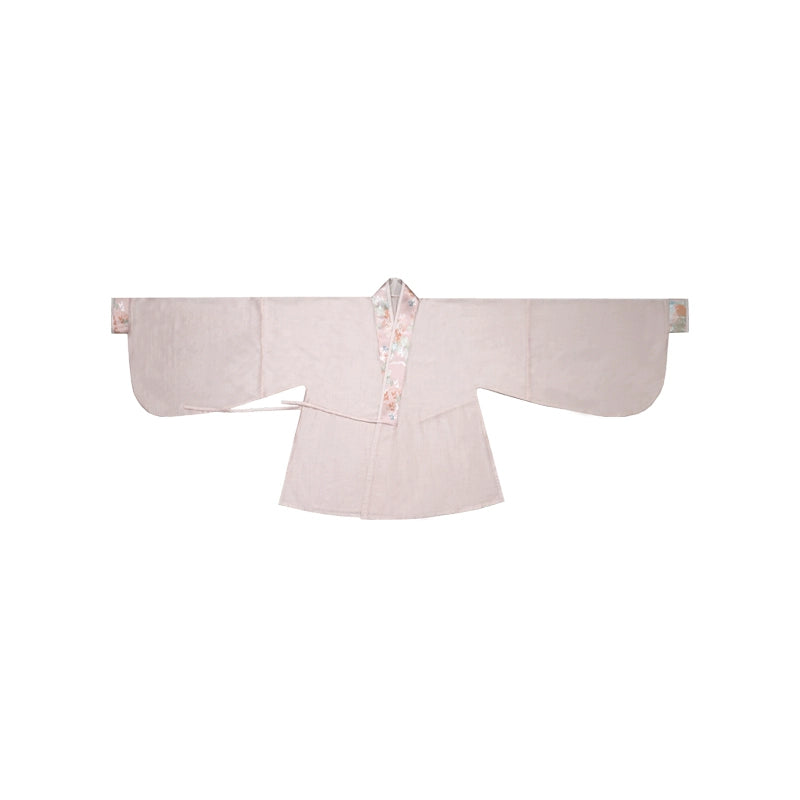 Shangyao Retreat Series Pink Imitation Ming Hanfu