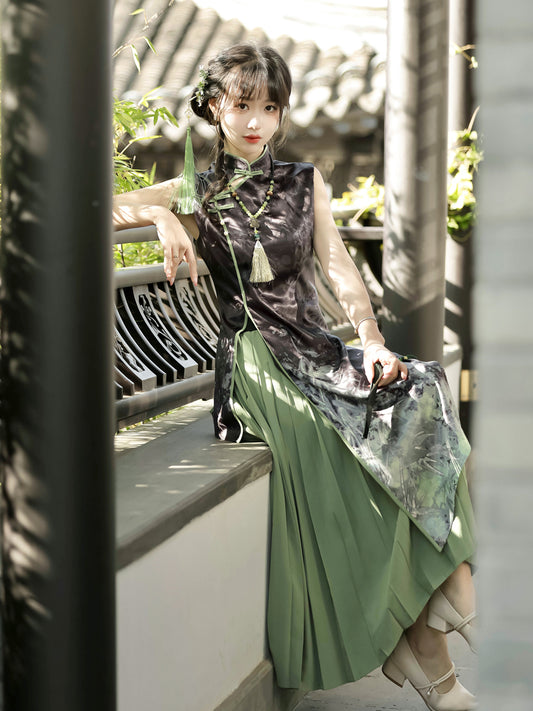 Han Element Series 2025 Hanfu Modified Qipaos Summer