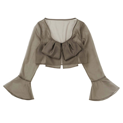 New Chinese Style Mix Slim Skirt Qianye Suit