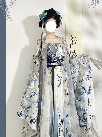 Ethereal Dreamscape Series Supreme Hanfu-Porcelain Dragon